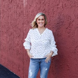 Bell Sleeve Leopard Top